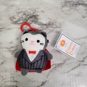 Animal Adventure: Dracula Cat Plush Backpack Clip